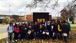 Western Michigan University visit group 